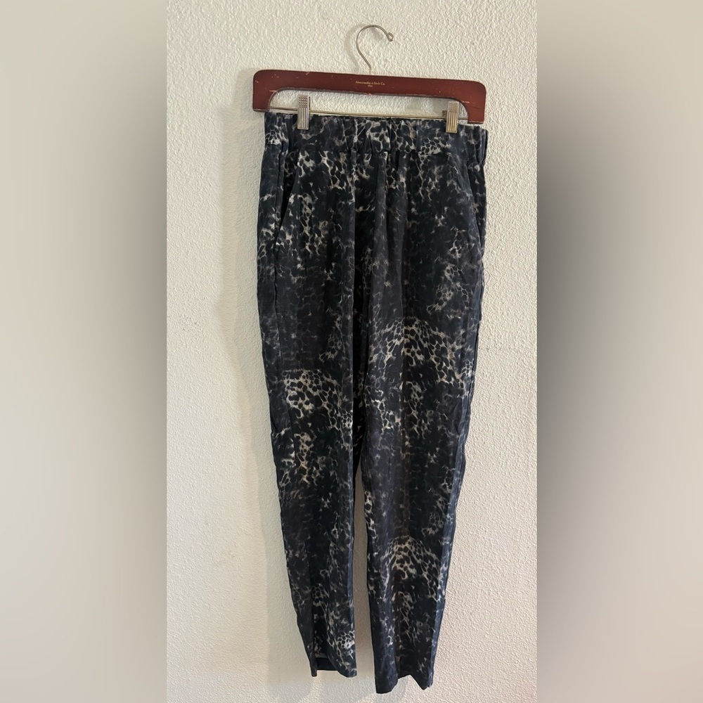 Mikoh Silk Animal Print Pants
